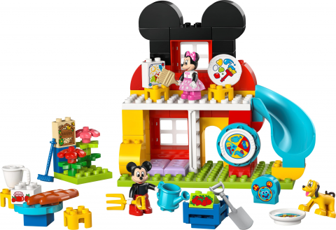 Mickey Mouse clubhuis met Minnie en Pluto
