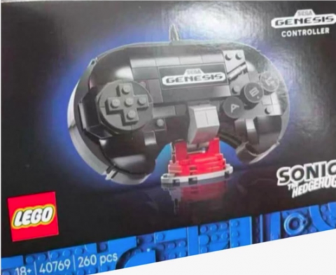 LEGO 40769 SEGA Genesis Controller wordt cadeau bij aankoop(GWP)  in september