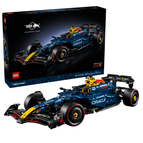 LEGO Technic 42206: Oracle Red Bull Racing RB20 F1 Car officieel onthuld en nu als pre-order!