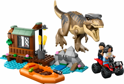 T. rex rivierontsnapping