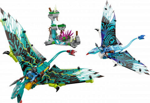 Jake & Neytiri’s eerste vlucht op de Banshee