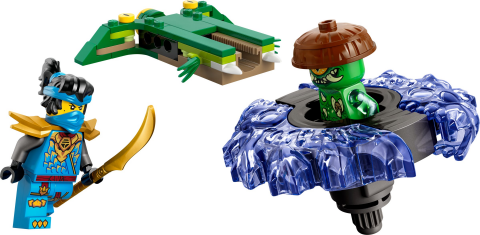 Nya vs. mutatiemonster in spinner