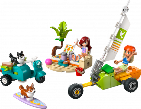Surf- en scooterplezier met de honden