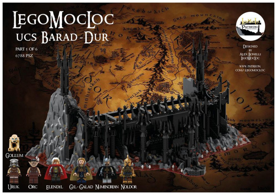 NIEUWE UPDATE! - LEGO Lord Of The Rings - Barad-dûr (Tower Of Sauron ...