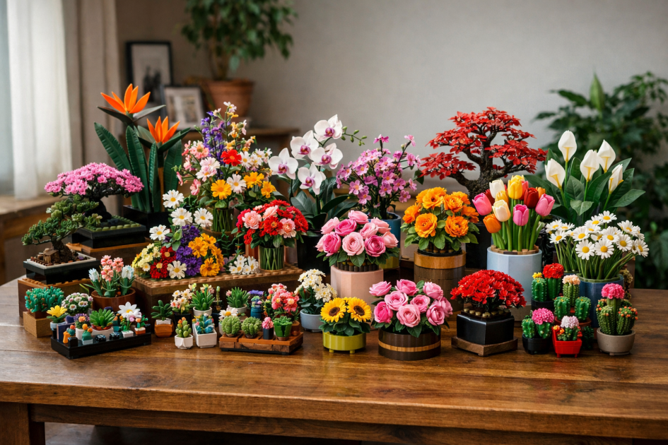 LEGO Botanicals overzicht (2021–2026) | Alle bloemen & plantensets ...