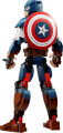 Captain America bouwfiguur